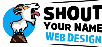 Logo-Shout Your Name Web Design
